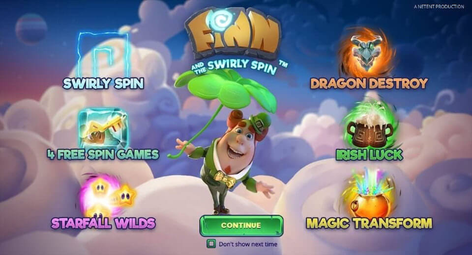 Finn and the Swirly Spin Spel proces