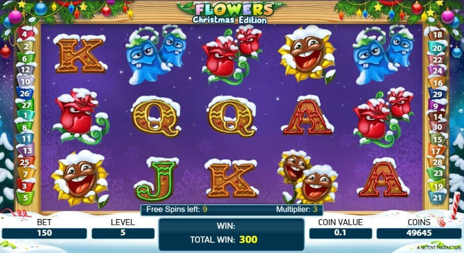 Flowers Christmas Edition Spel proces