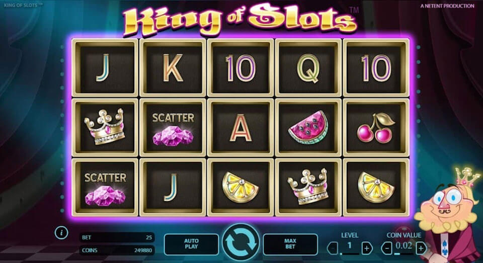 King Of Slots Spel proces