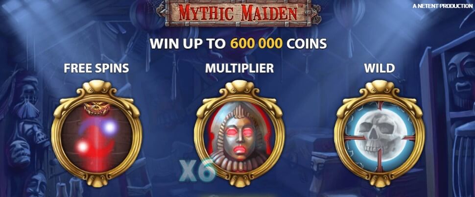 Mythic Maiden Spel proces