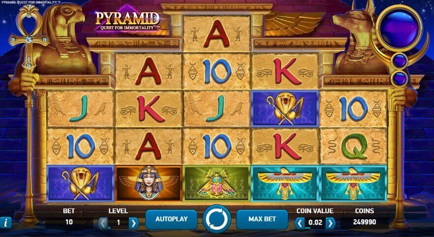Pyramid: Quest for Immortality Spel proces