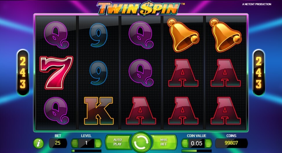 Twin Spin Spel proces