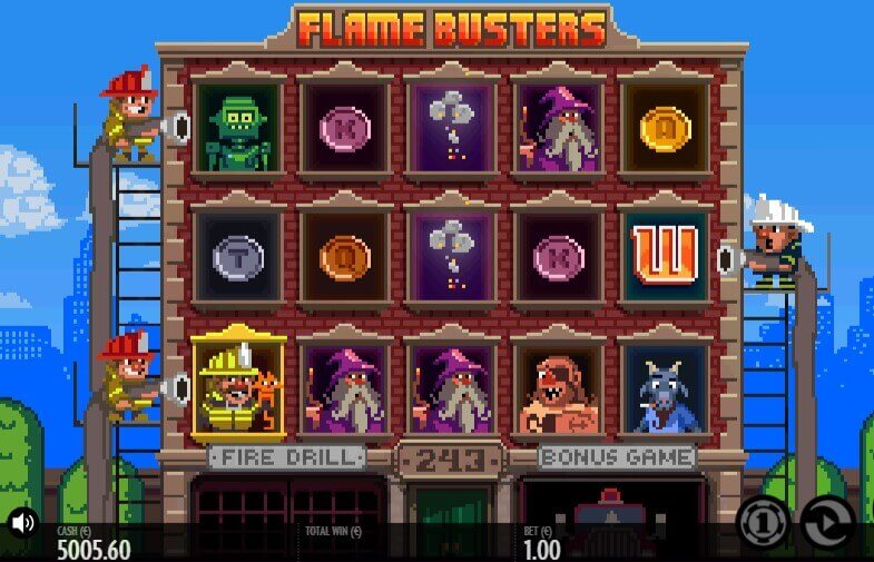 Flame Busters Spel proces