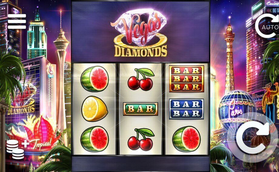 Vegas Diamonds Spel proces