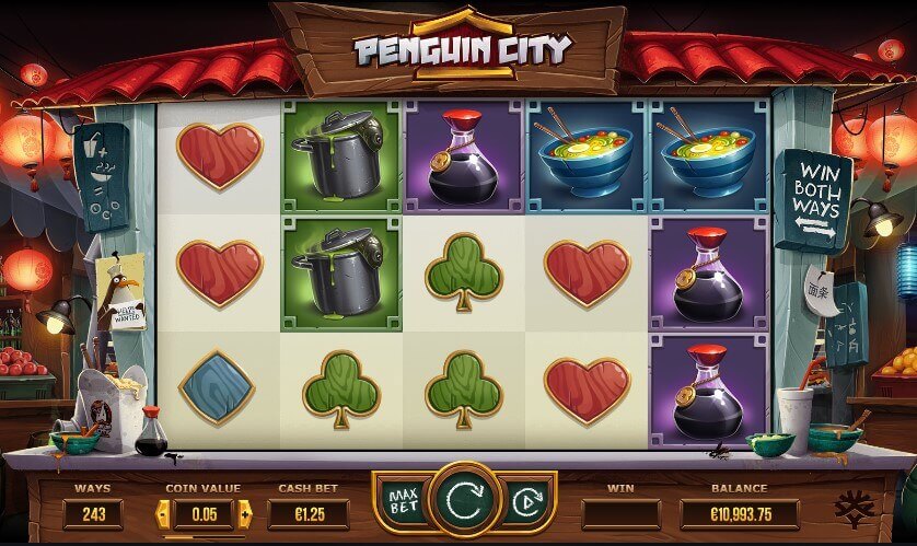 Penguin City Spel proces