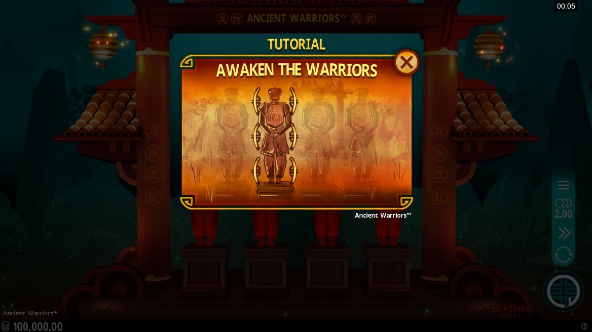 Ancient Warriors Spel proces