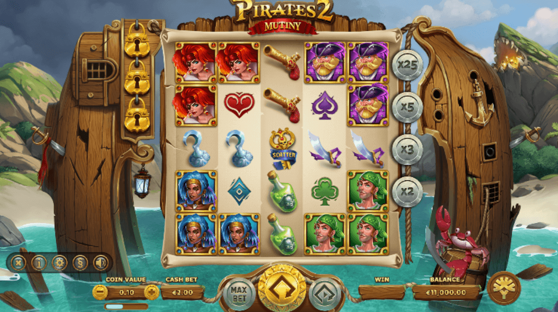 Pirates 2 Mutiny Spel proces