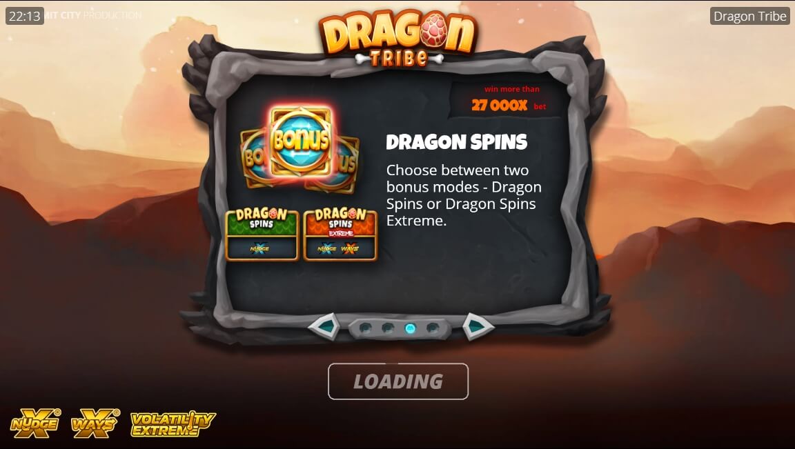 Dragon Tribe Spel proces