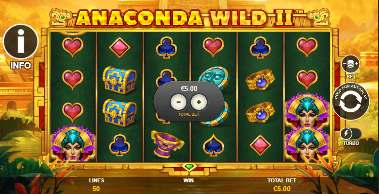 Anaconda Wild 2 Spel proces