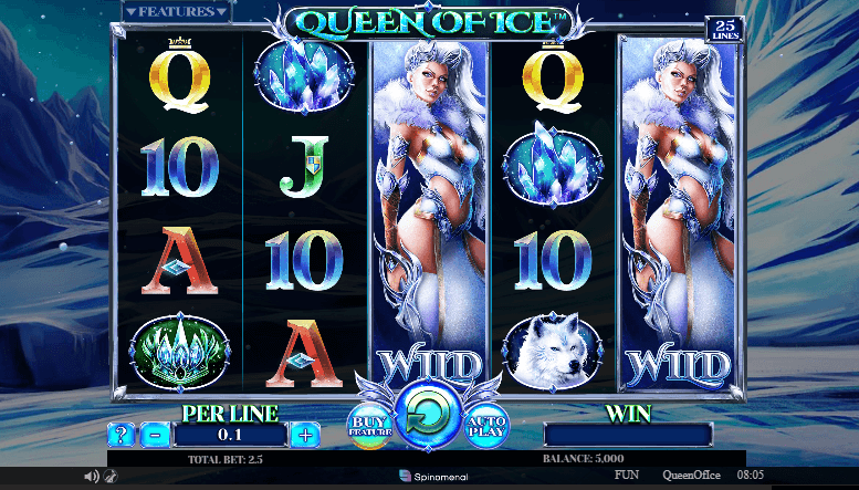 Queen Of Ice Spel proces