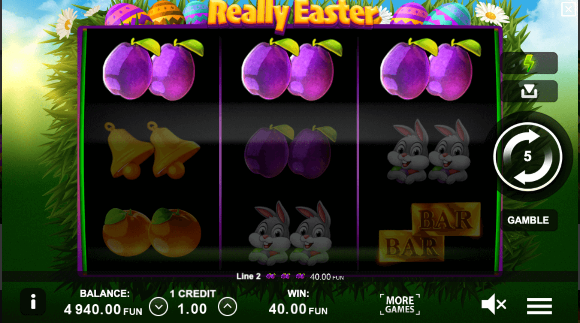 Really Easter Spel proces