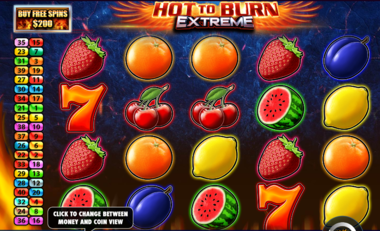 Hot to Burn Extreme Spel proces