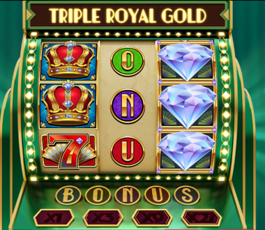Triple Royal Gold Spel proces