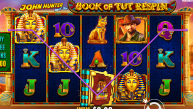 John Hunter and the Book of Tut Respin Spel proces