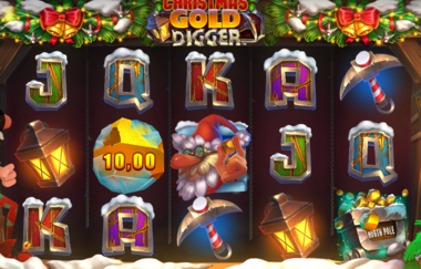 Christmas Gold Digger Spel proces