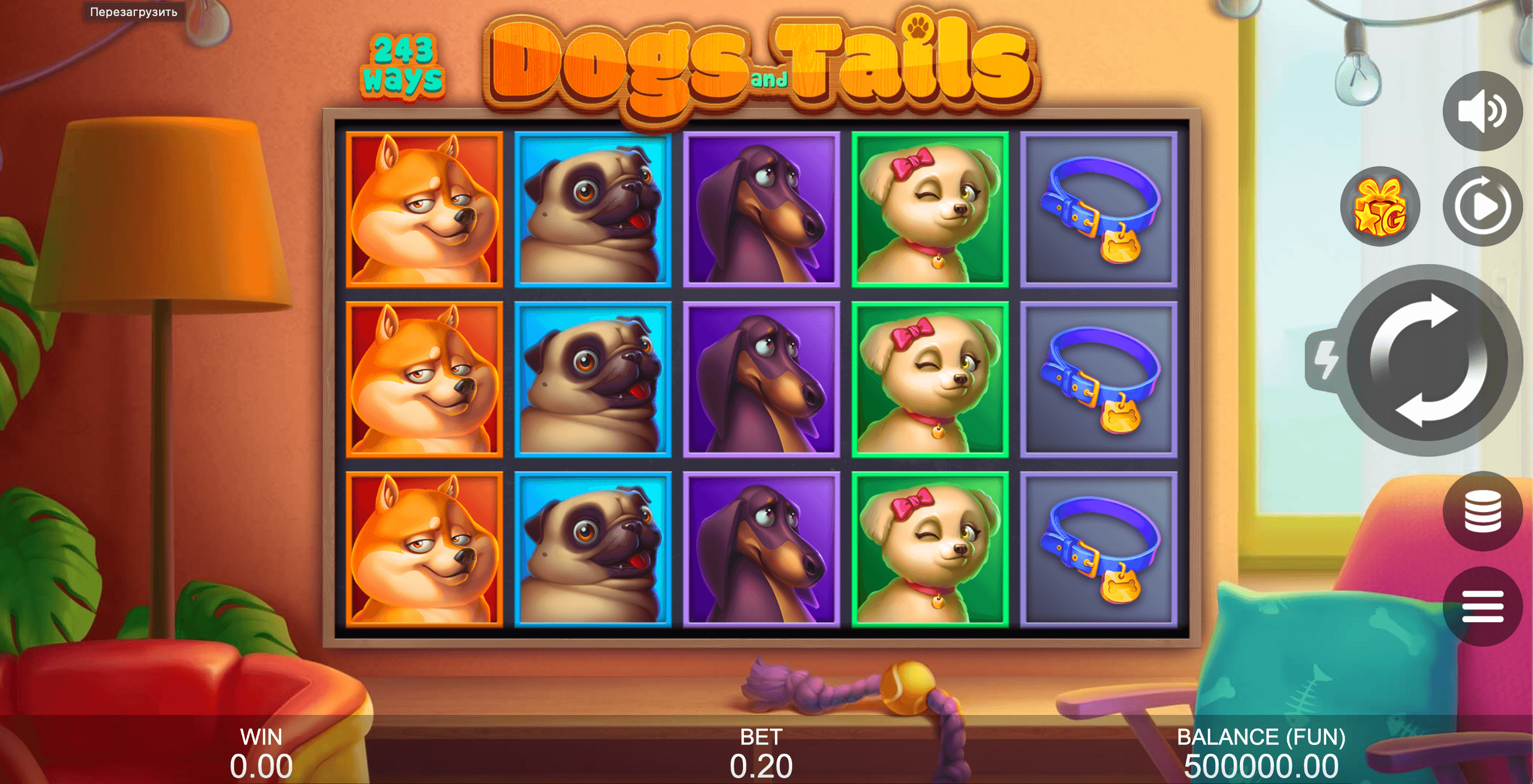Dogs and Tails Spel proces