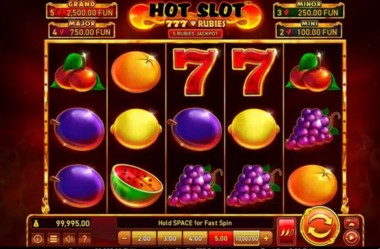 Hot Slot: 777 Rubies Spel proces
