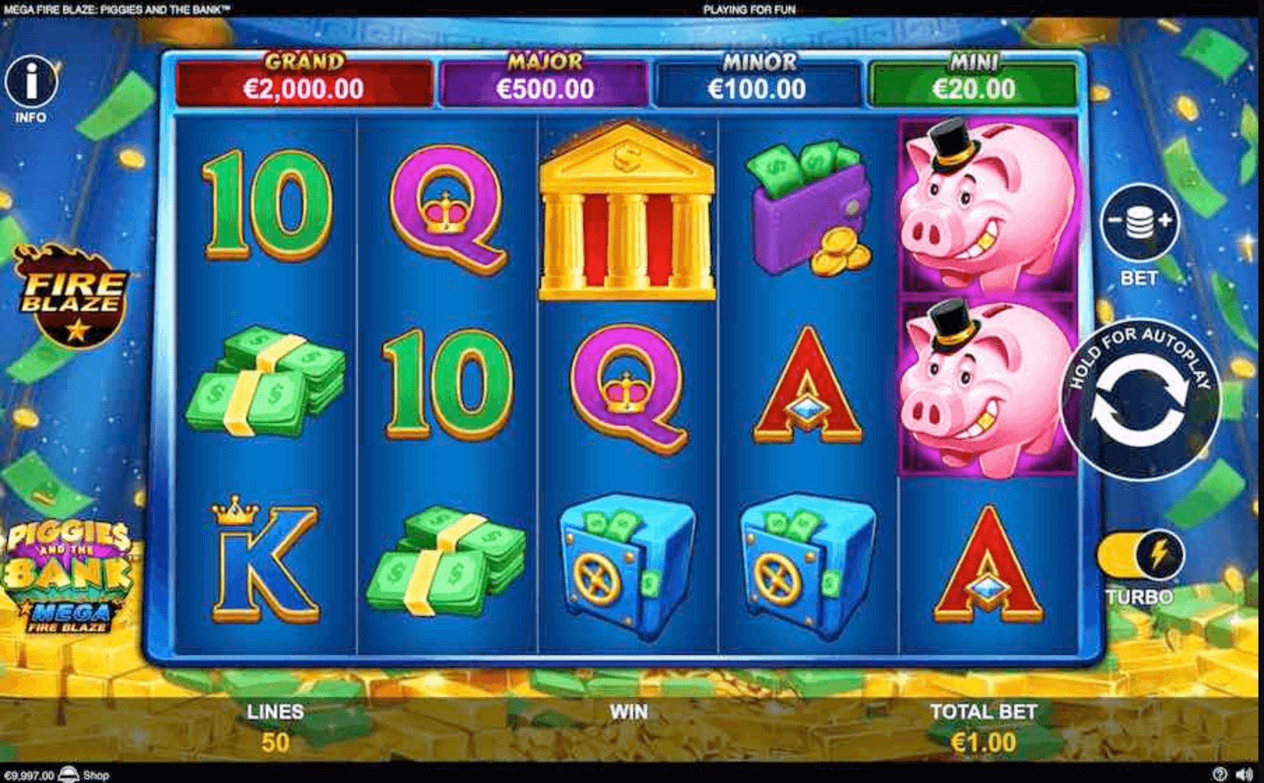 Piggies and the bank  Spel proces